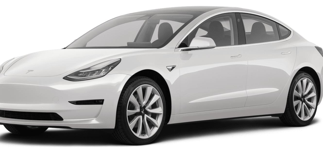 TESLA MODEL 3 2018 5YJ3E1EA7JF058597 image